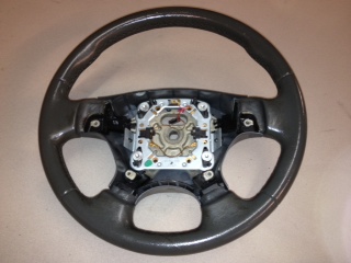 C2S21367LEG X-Type vroeg Warm Charcoal leather steering wheel